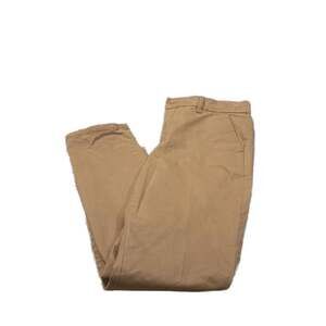 Tommy Hilfiger Women's Solid Slim Fit Chino Pants in‎ Tan, Size 6